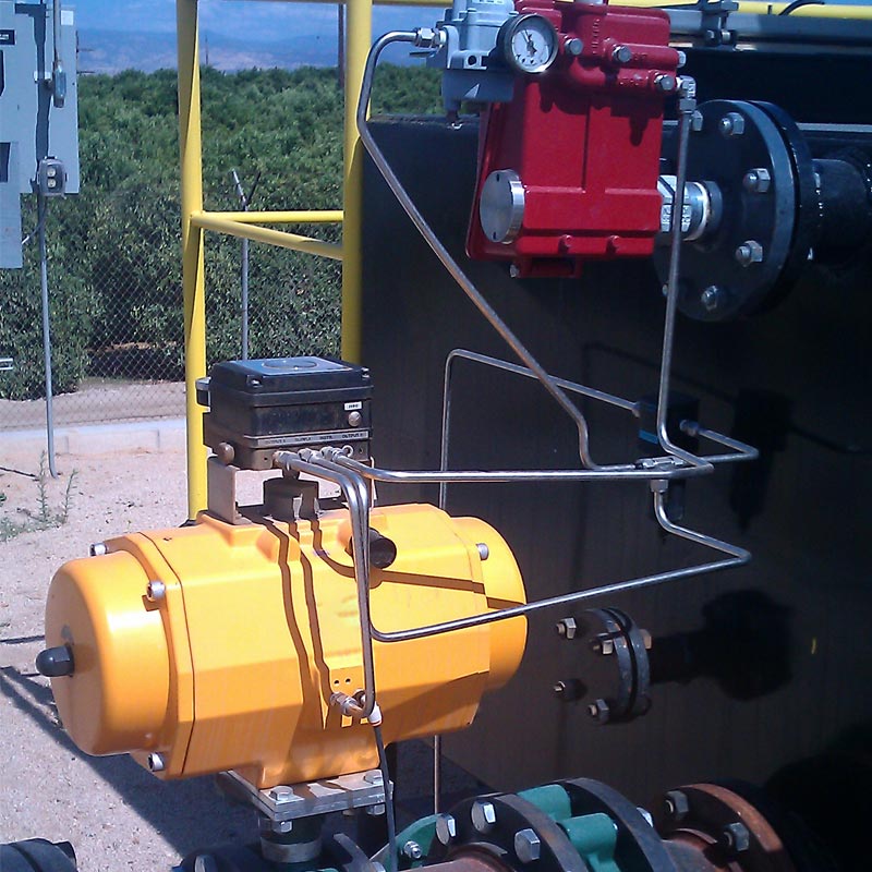 Elomatic actuator and positioner