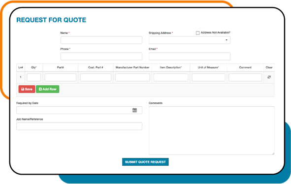 Rig Sales eCommerce Checkout