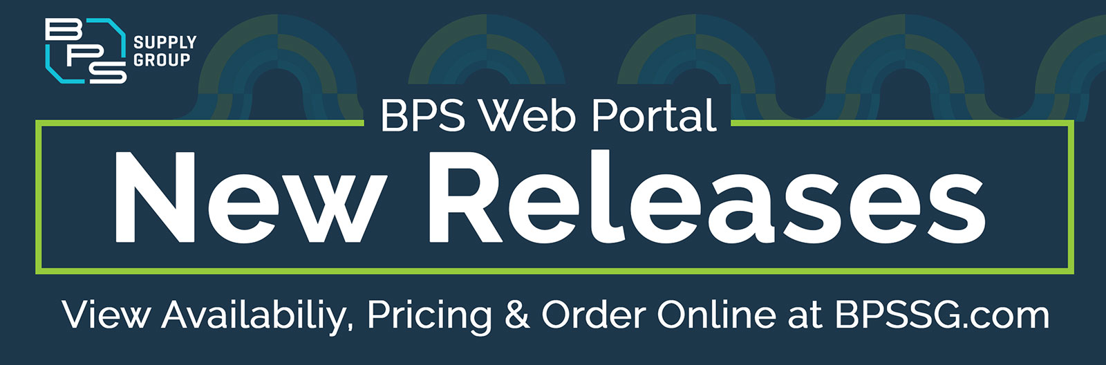 BPS Web Portal New Product Releases